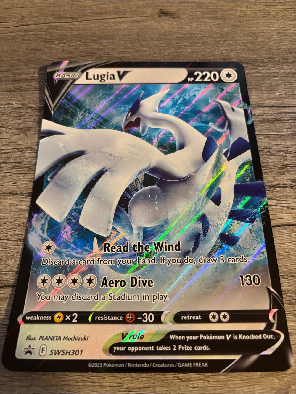 Jumbo Lugia V SWSH301